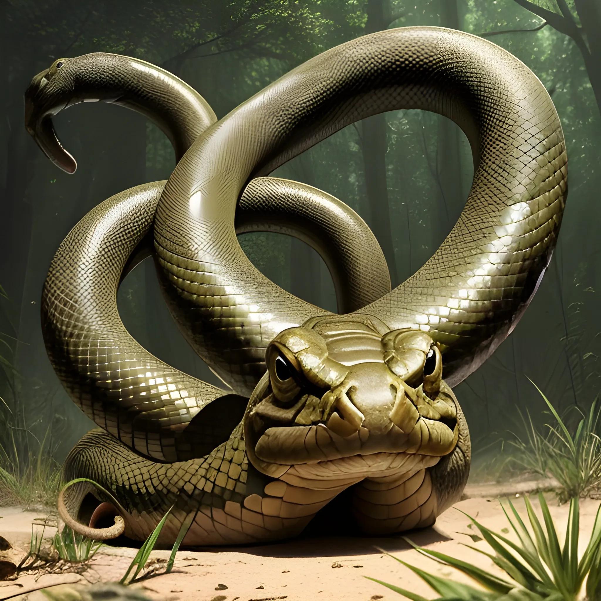 Appearance: The Giant Constrictor Snake is an enormous and intim ...